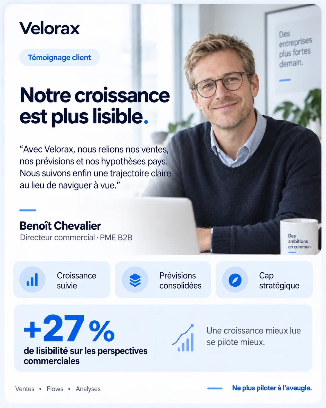 Croissance lisible
