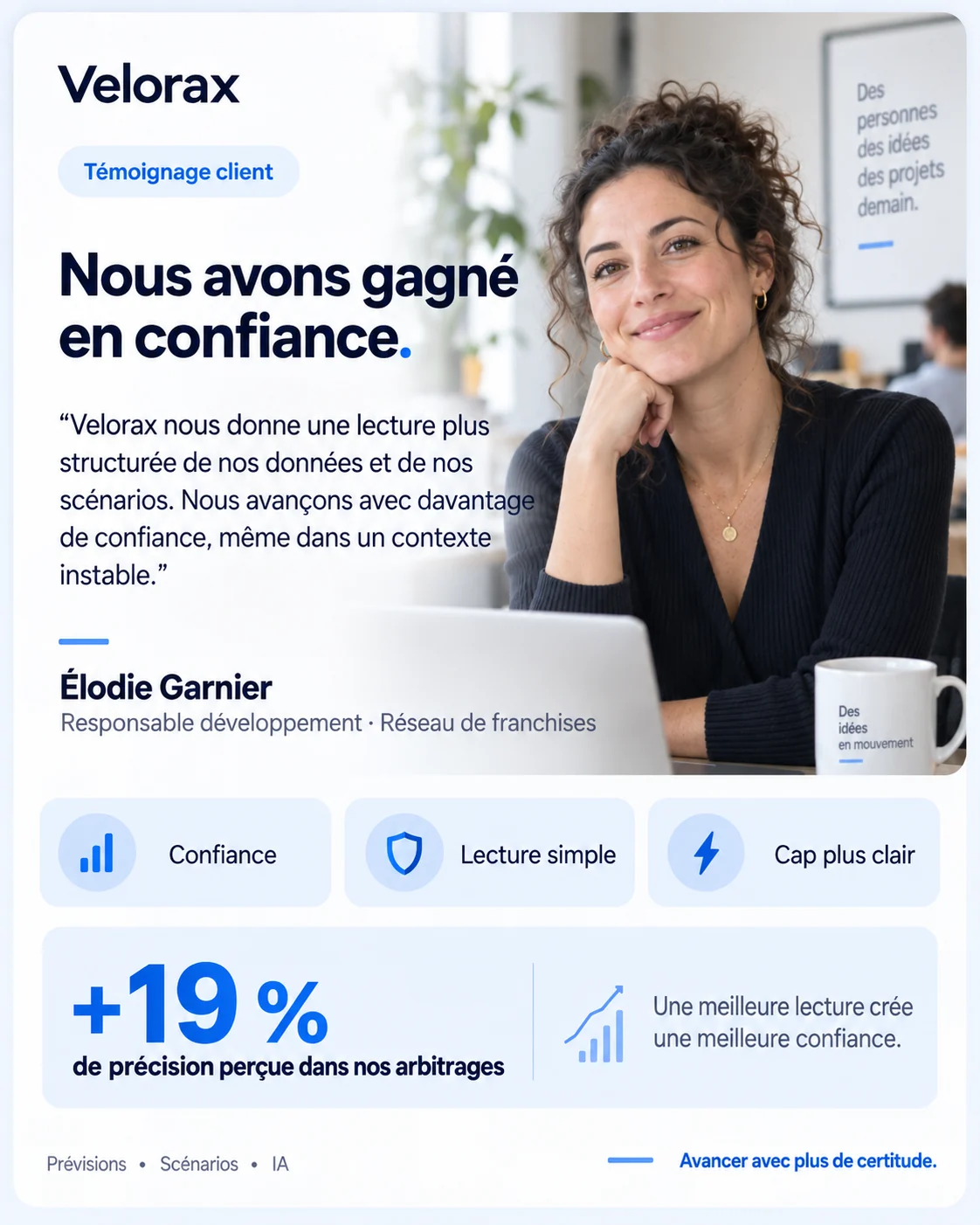 Plus de confiance